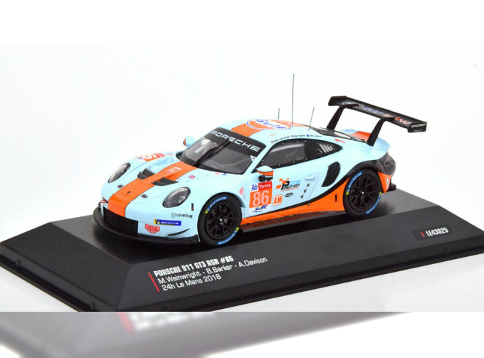 Porsche 911 (991) RSR Gulf #86 24h LeMans 2018