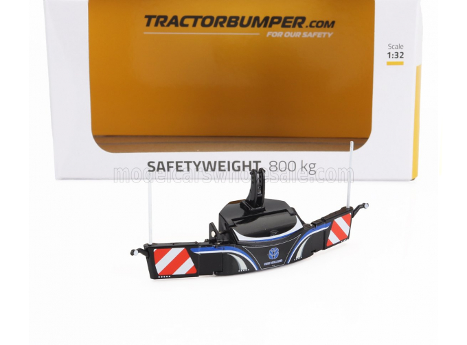 ACCESSORIES Tractor Bumper - Safety Weight 800kg., Black