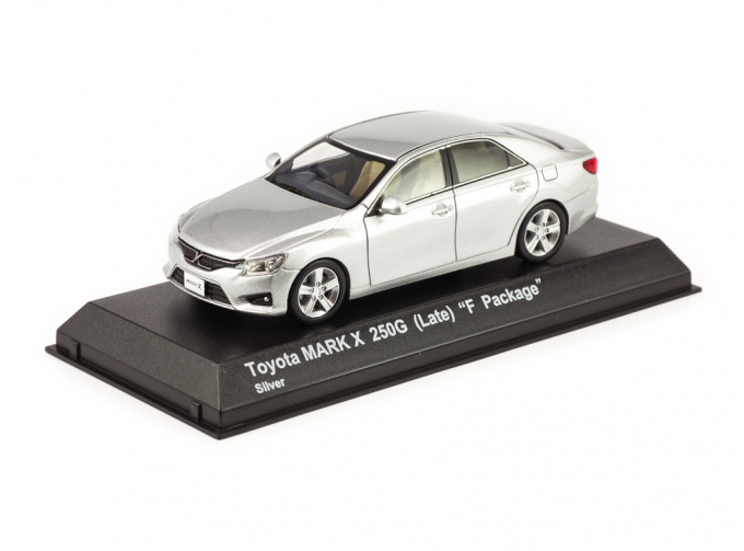 TOYOTA Mark X 250G Late "F Package", silver