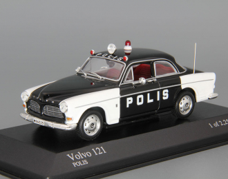 VOLVO 121 Amazon Polis, black / white