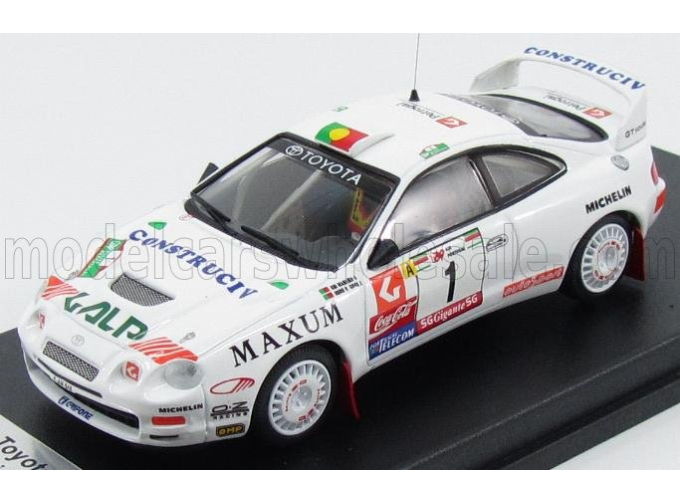 TOYOTA Celica St205 №1 Winner Rally Of Portugal (1996) R.Madeira - N.r.Silva, White
