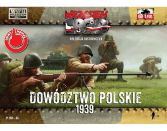 Сборная модель Польские офицеры в касках