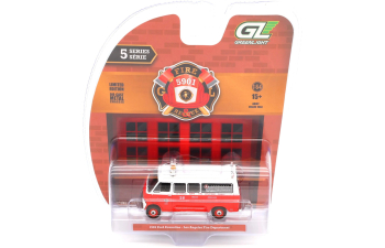 FORD Econoline Ambulance - Los Angeles Fire Department *Fire & Rescue Series 5* (1969), white / red