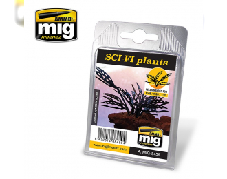 SCI-FI PLANTS (Супер-реалистичные листья растений для диорам)