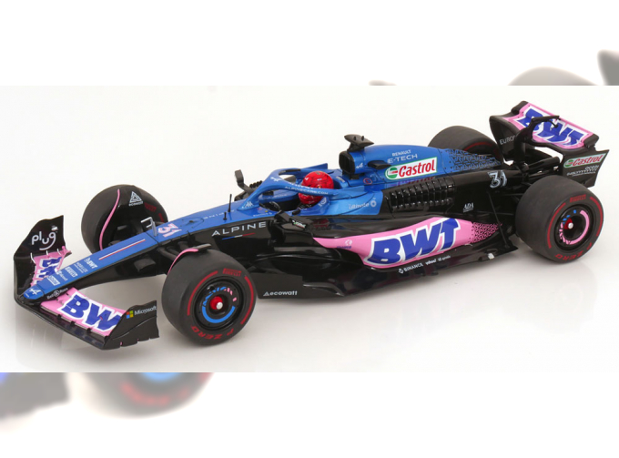 RENAULT F1 A523 Team Bwt Alpine №10 3rd Dutch Gp (2023) Pierre Gasly, Blue Pink