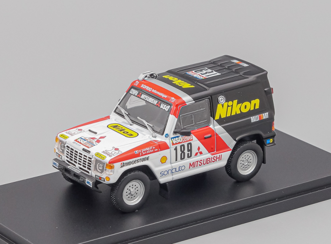 MITSUBISHI Pajero #189 ПОБЕДИТЕЛЬ "Paris Dakar" 1985, white / black