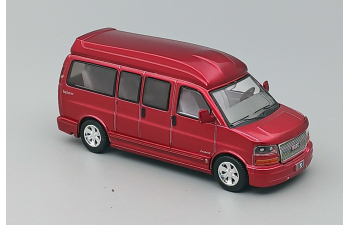 GMC Savana Explorer Limited SE (2006), wine red