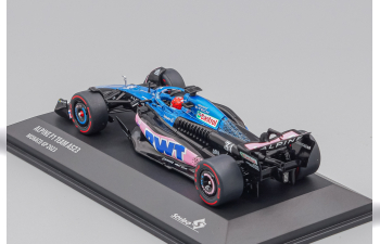 ALPINE F1 A523 Team Bwt Alpine №31 3rd Monaco Gp (2023) Esteban Ocon, blue / pink