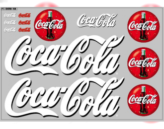 Декаль НЕФАЗ-93341 Coca-Cola вариант 3 (200х140)