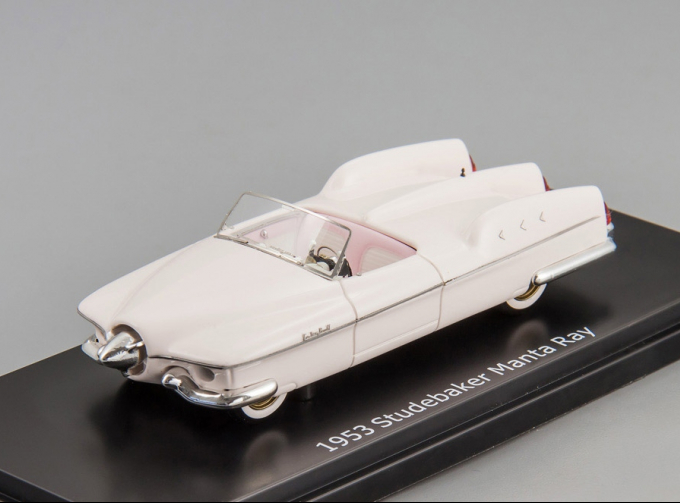 STUDEBAKER Manta Ray top down (1953), light pink