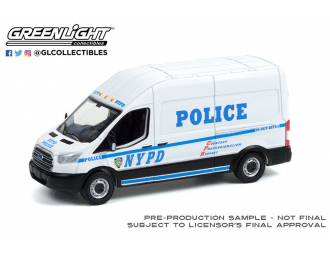 Ford Transit LWB High Roof 2015 - New York City Police Department (NYPD)