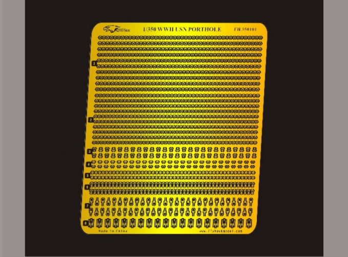 Фототравление WW II USN Porthole