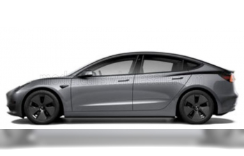 TESLA Model 3 (2021), Midnight Silver Met