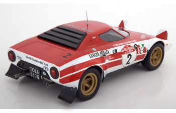 LANCIA Stratos Hf №2 Winner Rally Sanremo (1974) S.Munari - M.Mannucci, Red White