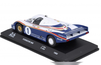 PORSCHE 956lh 2.6l F6 Twin Turbo Team Rothmans Porsche System №1 Winner 24h Le Mans (1982) Jacky Ickx - Derek Bell, White Blue