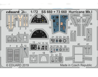 Фототравление Hurricane Mk. I