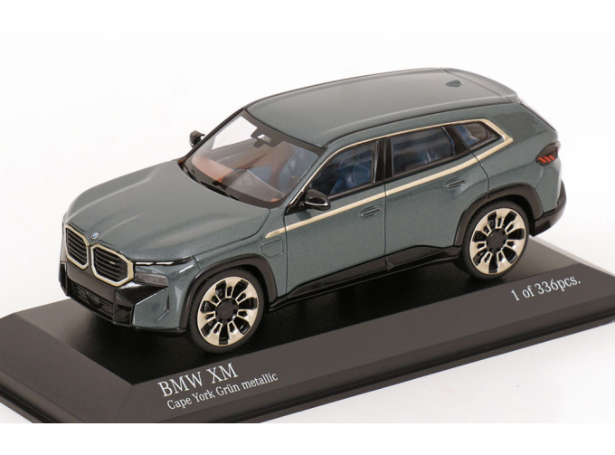 BMW XM (2023), green metallic
