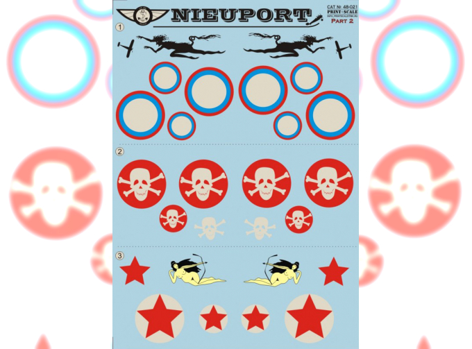 Nieuport Part 2 Wet decal