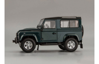 LAND ROVER Defender 90, antree green with black roof