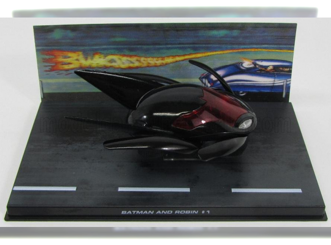 BATMAN Batmobile - Batman And Robin Movie 1 2009, Black Met