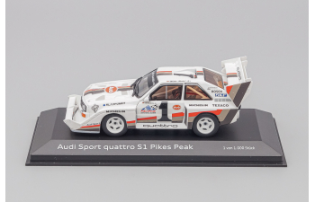 AUDI Sport Quattro S1 (E2) Walter Röhrl Pikes Peak 1987, white