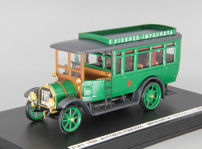 FIAT 18 BL Autobus Firenze-Impruneta (1915), green