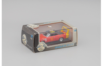 DODGE Charger Daytona (1970) Racing Car, red / black / yellow