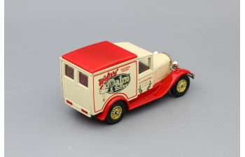 FORD Model A WALTERS PALM TOFFEE 1930, beige / red