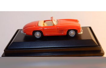 MERCEDES-BENZ 300 SL , red/beige