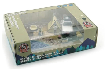 TOYOTA Hilux N60 (1980) + набор для кемпинга