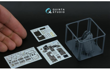 3D Декаль интерьера кабины F-15C PAD-upgraded (Tamiya) (с 3D-печатными деталями)