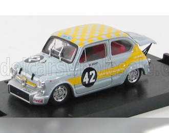 FIAT 600 1000 ABARTH N 42 SC.RADIO VERONICA ZANDVOORT TROPHY (1969), REY YELLOW