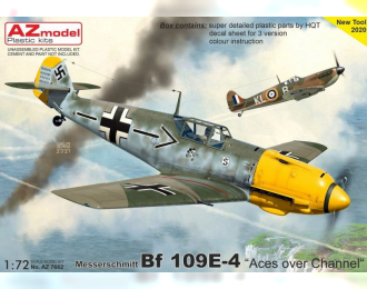 Сборная модель Messerschmitt Bf 109E-4 Aces over the Channel