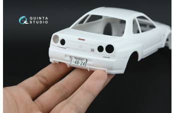 3D Декаль интерьера кабины Nissan Skyline GT-R R34 V-Spec II (Tamiya) (с металлостикерами)