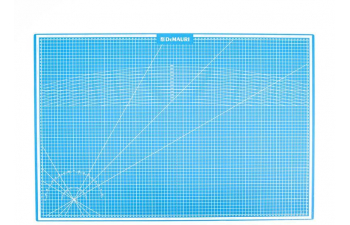 Коврик для резки Небесно-голубой, формат А1, 5 слоёв
