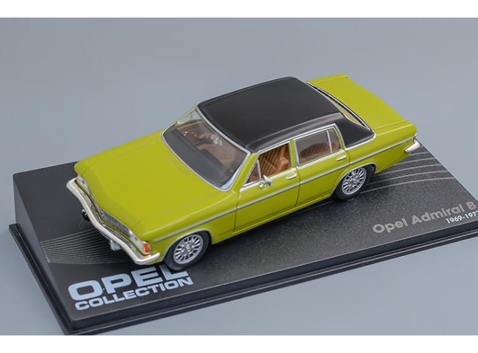 OPEL Admiral B (1969-1977), green / black