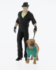 Фигурка Рокки с собакой