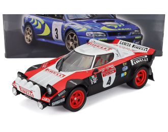 LANCIA STRATOS HF TEAM LANCIA PIRELLI (night version) №4 Winner Rally Sanremo (1978) Markku Alen - Ikka Kivimaki