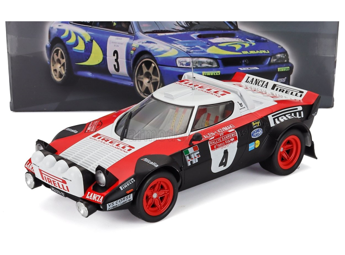 LANCIA STRATOS HF TEAM LANCIA PIRELLI (night version) №4 Winner Rally Sanremo (1978) Markku Alen - Ikka Kivimaki