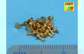 Turned imitation of Hexagon bolts x30 pcs.