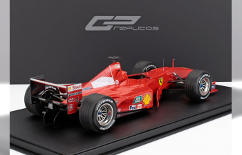FERRARI F1 F2000 №4 Winner German Hockenheim Gp 2000 Rubens Barrichello, Red White