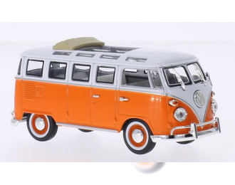 VOLKSWAGEN T1 Samba (1962), orange/white