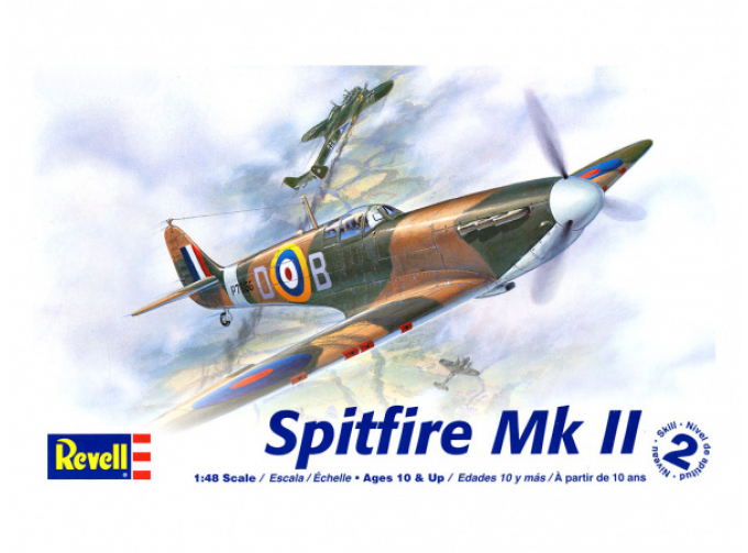 Сборная модель Британский истребитель Spitfire Mk-II (1)