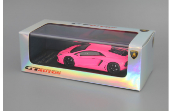 LAMBORGHINI Aventador LP700-4 (2013), pink