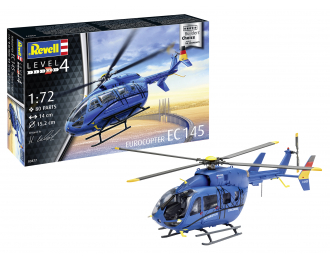 Сборная модель Транспортный вертолёт Eurocopter EC 145 Builders Choice (подарочный набор)