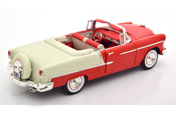 CHEVROLET Bel Air Convertible (1955), red creme