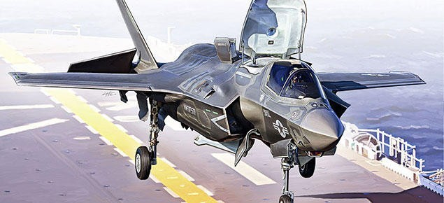 Сборная модель Истребитель F-35B