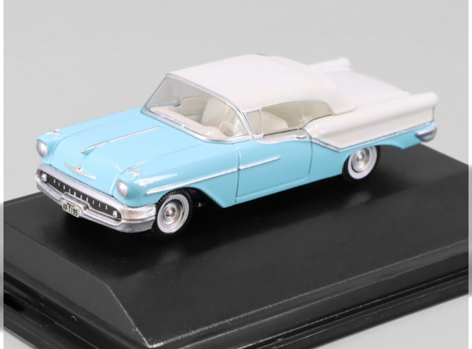 OLDSMOBILE 88 Convertible (1957), light blue/white