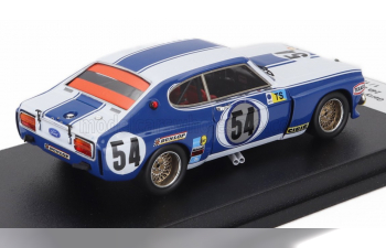 FORD Capri 2600 Lv 3.0l V6 №54 24h Le Mans (1973) Gerry Birrel - Hans Heyer, White Blue