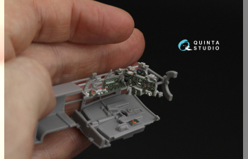 3D Декаль интерьера кабины A6M5 Zero, пр-ва Nakajima (Fine Molds)